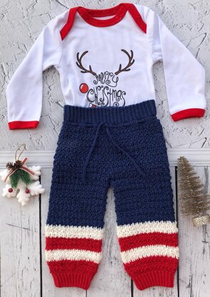 Christmas baby pants and shorts.