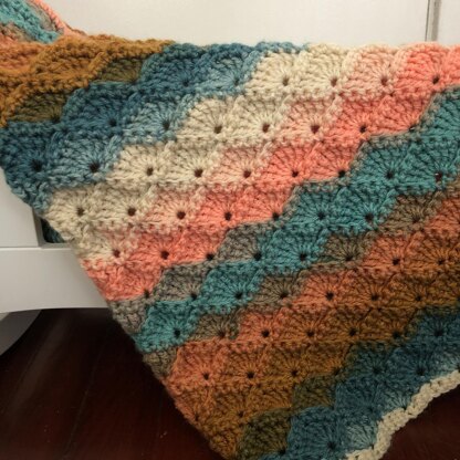 By the Seashore Baby Blanket