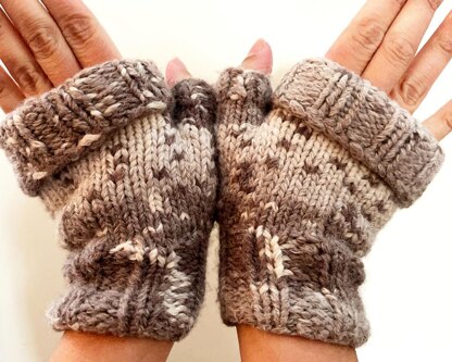 Snowflake Mitts