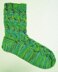 Summer Squiggle Sock