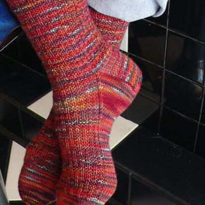 Movie Night Sock - knitting pattern