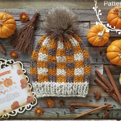 Pumpkin Pie Super Bulky Hat