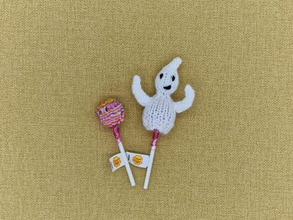 PDF Halloween Knitting Pattern DK Lollipop Hats Decoration Gift Charity knit EASY Chupa-Chups Witch Pumpkin Frankenstein Sweet Sucker Savers