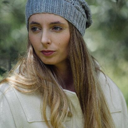 Sienna Slouchy Hat - Hc12 - knitting pattern