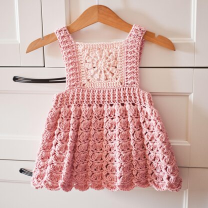 Granny Dress Crochet pattern by Mon Petit Violon | LoveCrafts