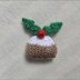 Little Knitted Christmas Pudding