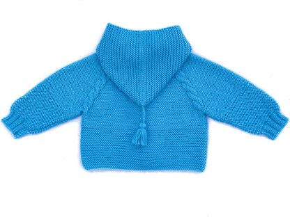 Baby Knit Cardigan with Hood