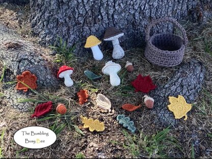 Mushroom and Leaves Bundle