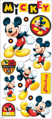 Sticko Disney Large Flat Stickers - Mickey