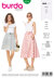 Burda Style Misses' Bell-Shaped Skirt B6319 - Paper Pattern, Size 8-18