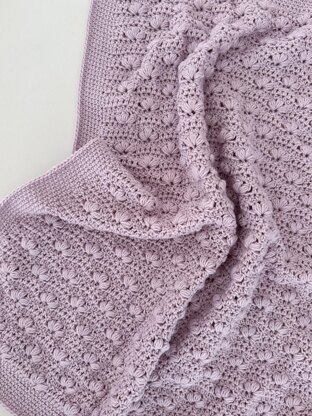 Posy Puff Baby Blanket
