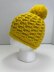 Unique 3D Textured Crochet Hat Pattern - Modern Ladies Fashion Beanie