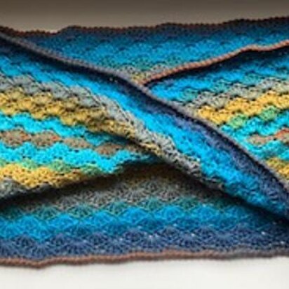 Peacock Mobius Scarf