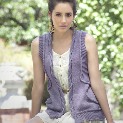 Lafayette Vest in Manos del Uruguay Serena Semi-Solid - 2011E