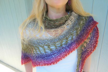 Mystical Aura Shawl