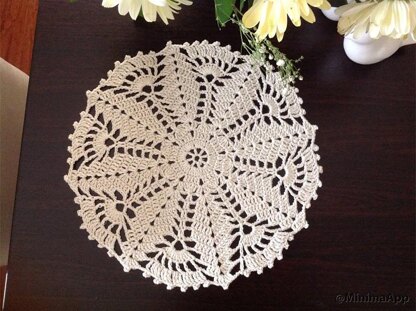 Crochet Placemat N 104