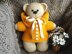 Toy Animal Pattern Knitted Bear