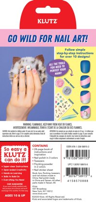 Klutz Mini Kits: Velvet Animal Nail Studio - 613781