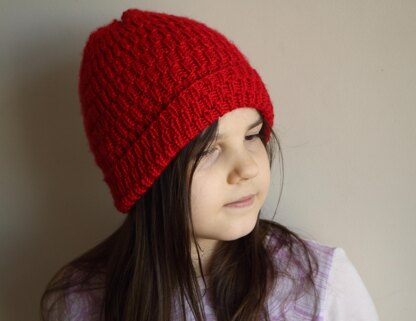 Ribbed Beanie Worsted