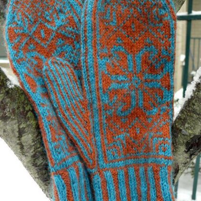 Gert's Mittens - knitting pattern