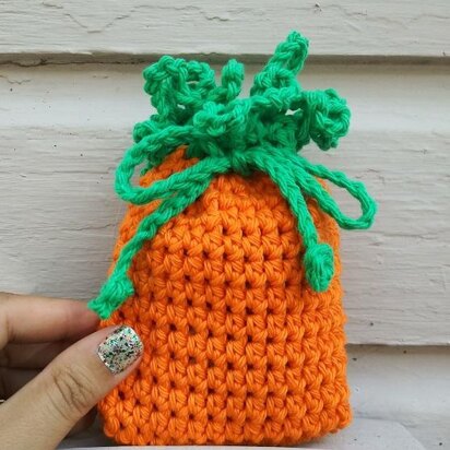 Carrot Soap Cozy or Small Gift Bag