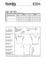 Burda Style Misses' Blouse Shirt – Over-cut Shoulders, V-neck in Front or Back B6204 - Paper Pattern, Size 8-18