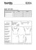 Burda Style Misses' Blouse Shirt â€“ Over-cut Shoulders, V-neck in Front or Back B6204 - Paper Pattern, Size 8-18