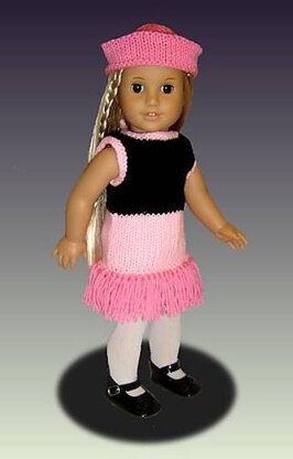 Doll clothes Pattern for American Girl, 18 inch doll. 022
