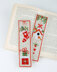 Vervaco Bookmark Kit Christmas Motif Set Of 2 Cross Stitch Kit - 6 x 20 cm / 2.4in x 8in