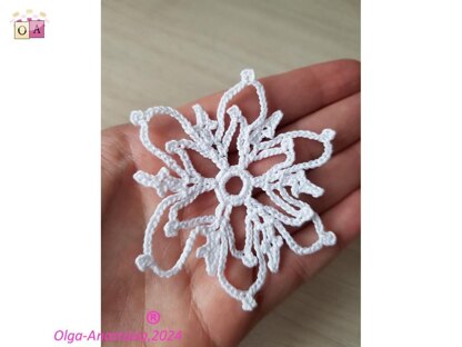 Crochet snowflake 29