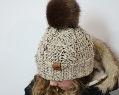 Rustic Cabled Toque