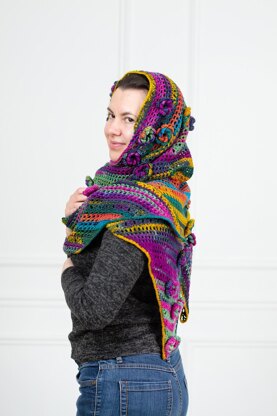 Yarn Garden shawl