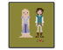 Rapunzel and Flynn In Love - PDF Cross Stitch Pattern