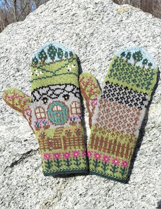 Spring in the Valley Mittens and Mitts