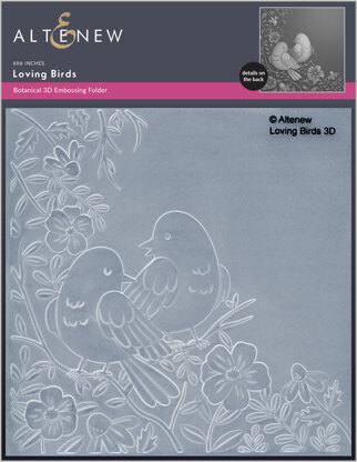 Altenew Loving Birds 3D Embossing Folder
