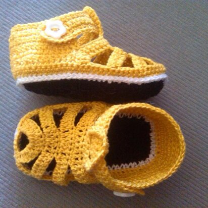 Cotton Thread Baby Sandals  / Sandaletti in cotone