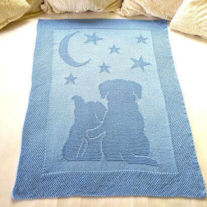 Baby blanket "Dream Night II"