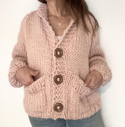 Bulky Pocket Cardigan