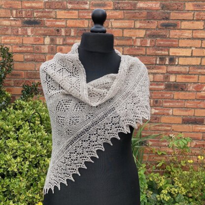 Marianne Half Hap Shawl