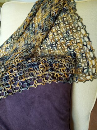 My very first shawl!