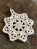 Puff Star Snowflake Ornament