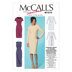 McCall's Misses' Dresses and Optional Collar M7279 - Paper Pattern Size All Sizes In One Envelope
