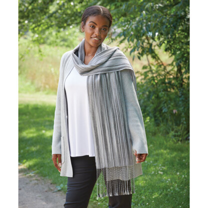 Valley Yarns #191 Shadow Scarf PDF