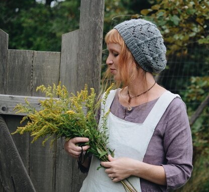 Ladies Shetland Lace Cap