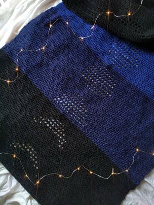 Phases of the Moon Blanket