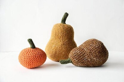Gourds Crochet Pattern, Pumpkins