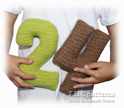 Numbers Crochet Pattern