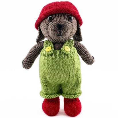 Pete the puppy knitting pattern - 19124 - knitting pattern
