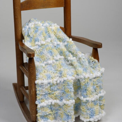 Baby Blankets in Plymouth Yarn Encore Boucle Colorspun - 1702