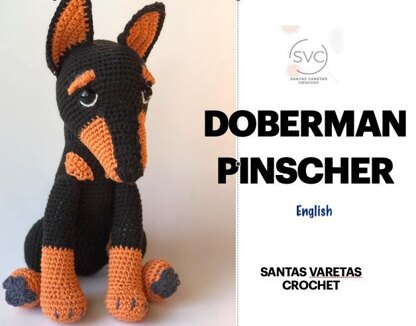 Doberman Pinscher Amigurumi